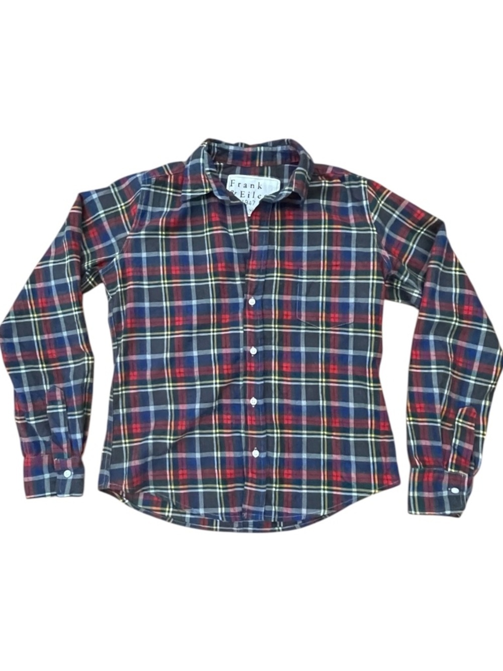 Frank & Eileen Barry Plaid Button Shirt